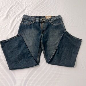 NWT Carhartt-relaxed fit denim jeans. 35x28 “HolterJean".